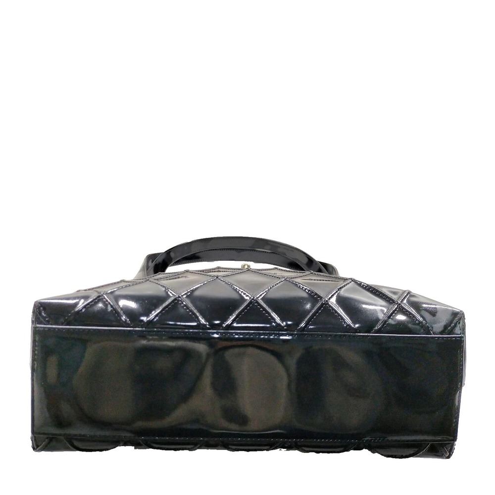 Chanel Vintage Quilted Patent Leather Shoulder Bag - Picture 6 of 14
